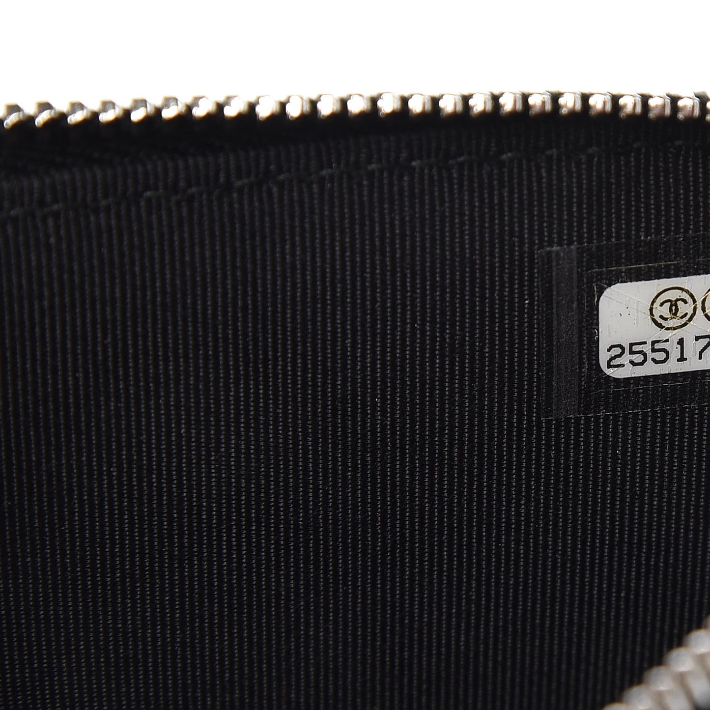 Caviar Quilted CC Box Clutch With Chain Black