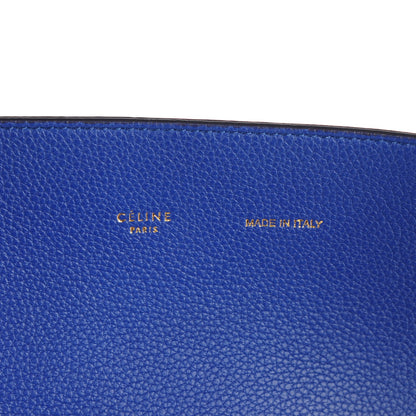 Celine Soft Grained Calfskin Small Cabas Phantom Indigo 7 of 8
