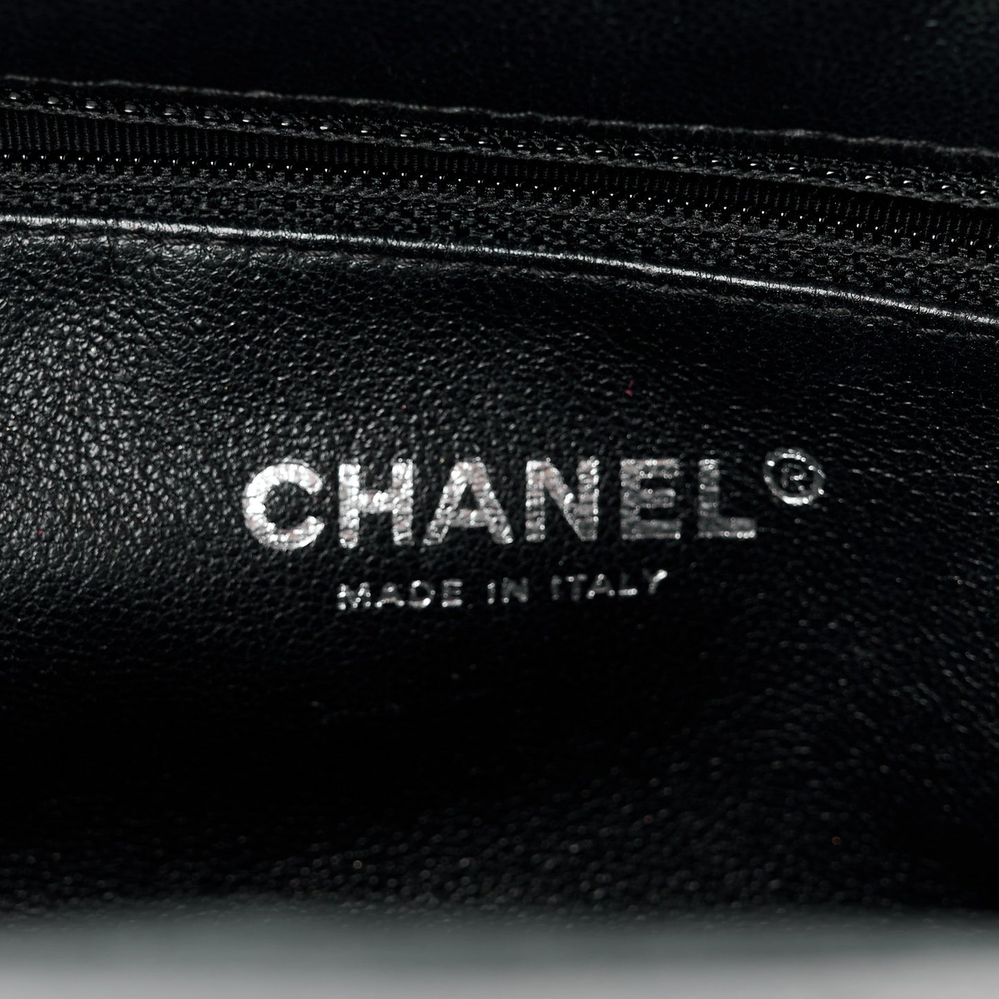 Caviar Quilted Timeless Clutch Black