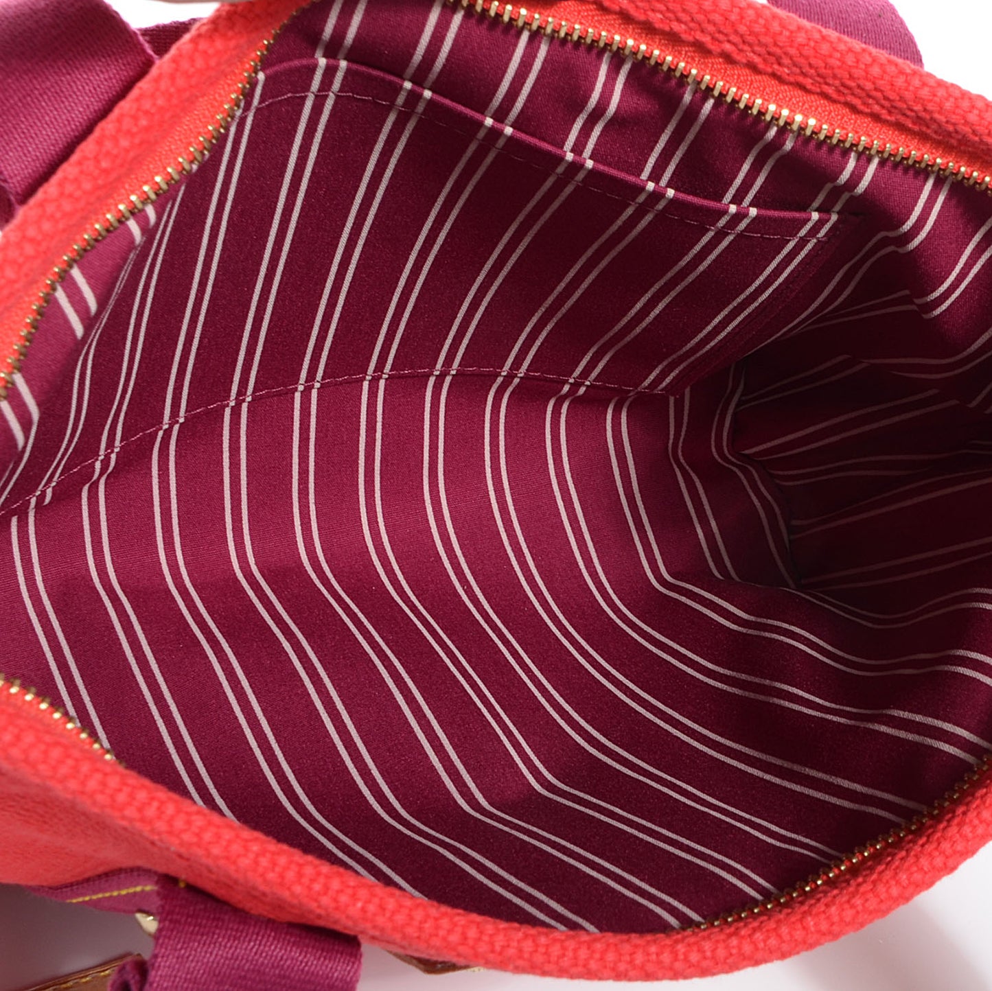 Toile Antigua Cabas PM Red Pink