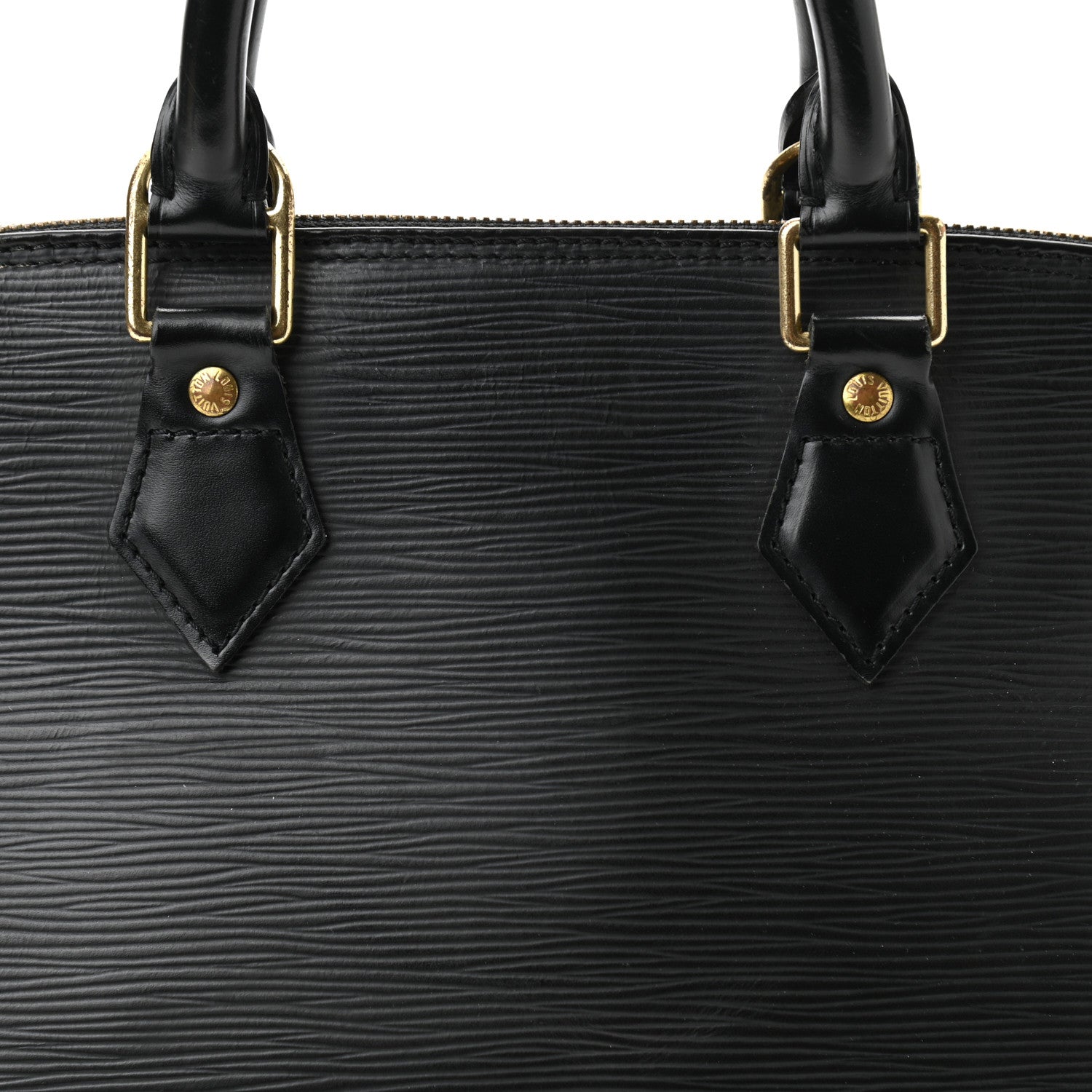 Louis Vuitton Epi Alma PM Black 8 of 10