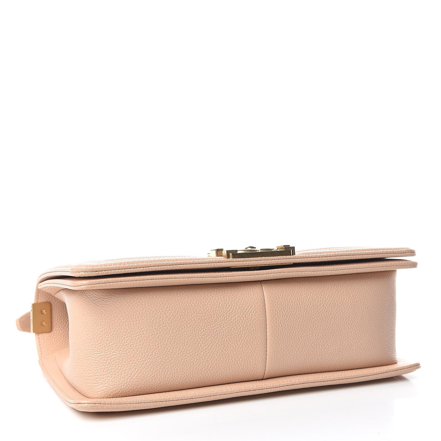 Chanel Caviar Quilted Medium Boy Flap Beige 4 of 14