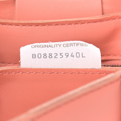 Bottega Veneta Nappa Maxi Intreccio Cassette Bag Peach 7 of 12