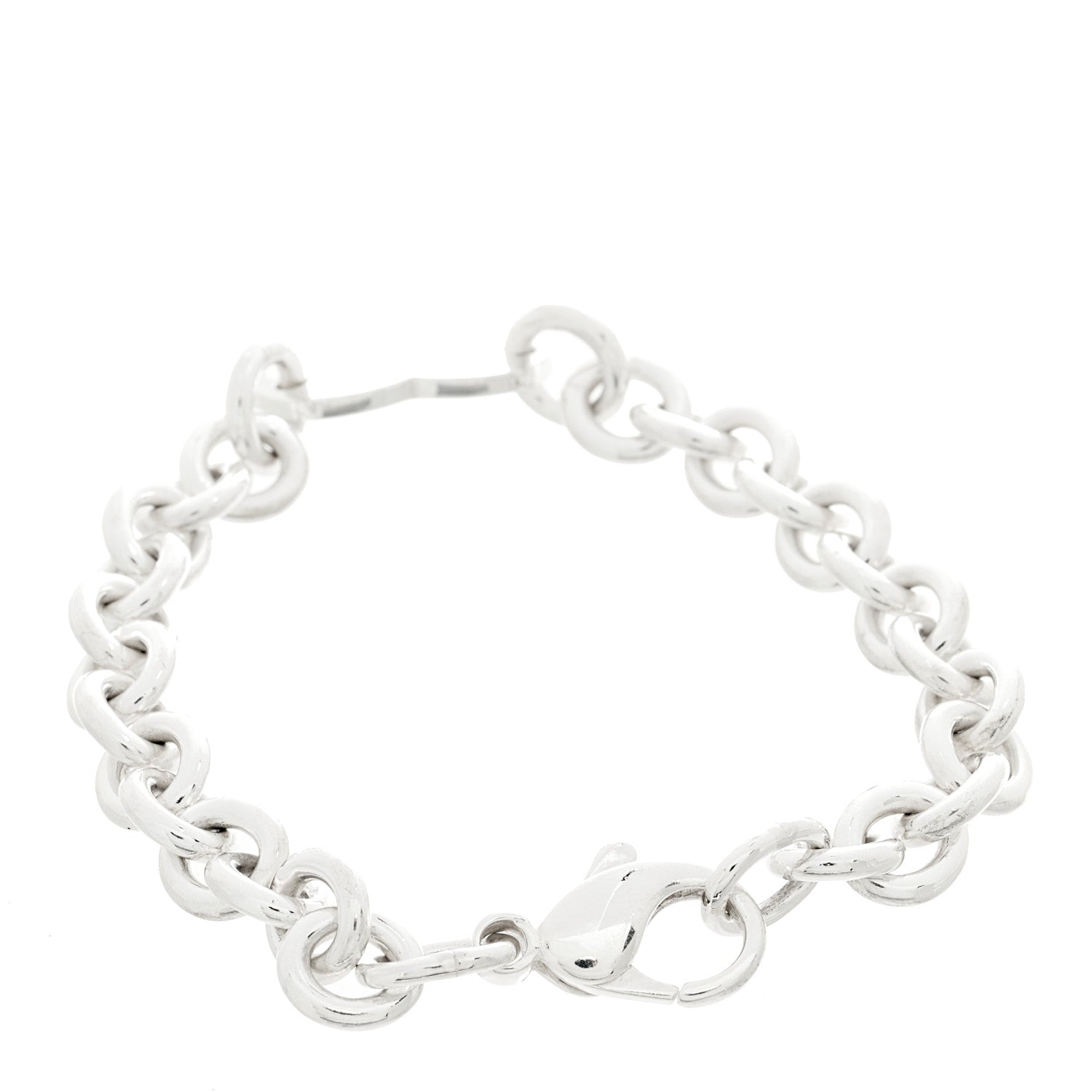 Tiffany Sterling Silver Return to Tiffany Heart Tag Bracelet 2 of 3