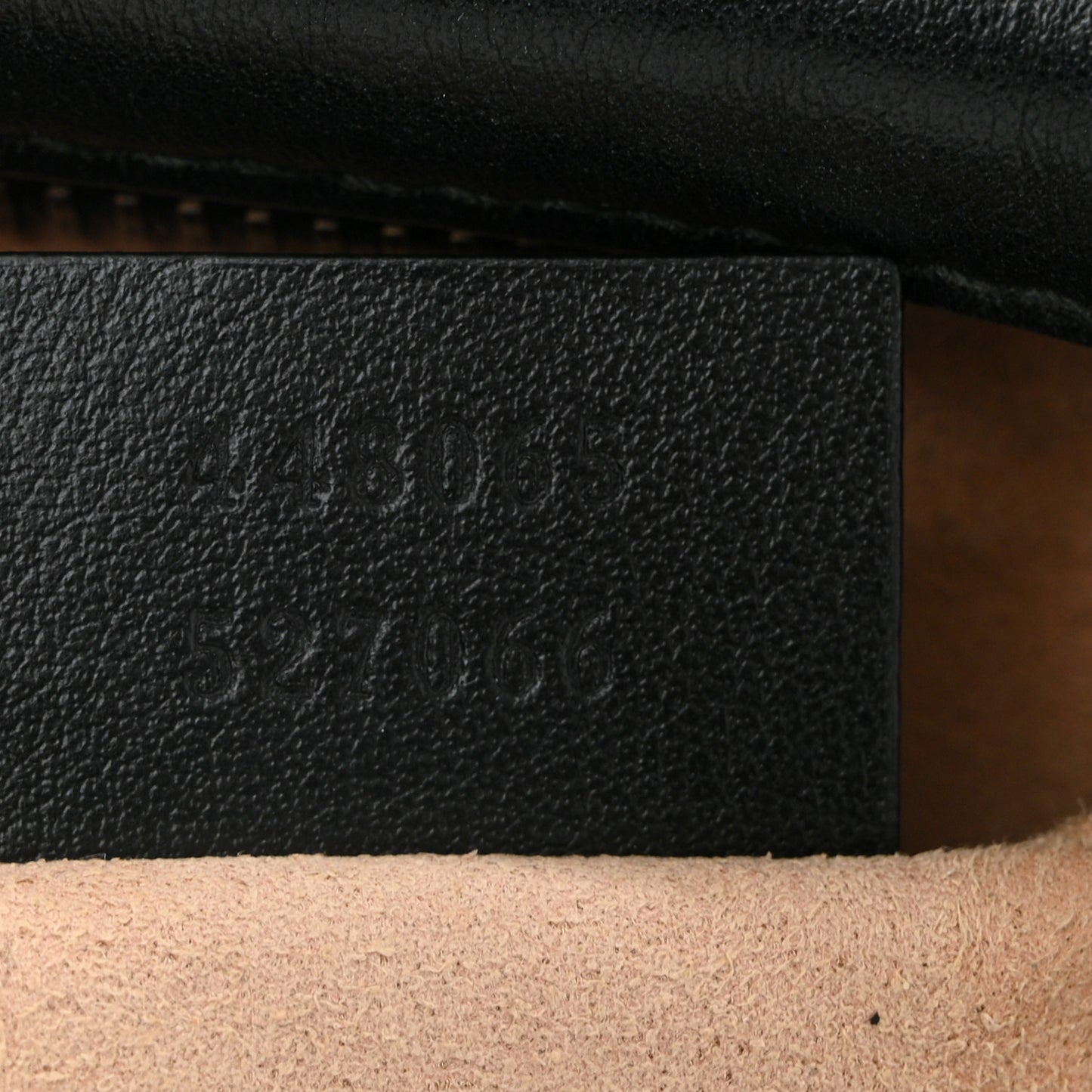 Calfskin Matelasse Mini GG Marmont Chain Shoulder Bag Black