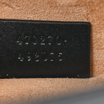 Gucci Calfskin Mini Sylvie Top Handle Bag Black 7 of 12