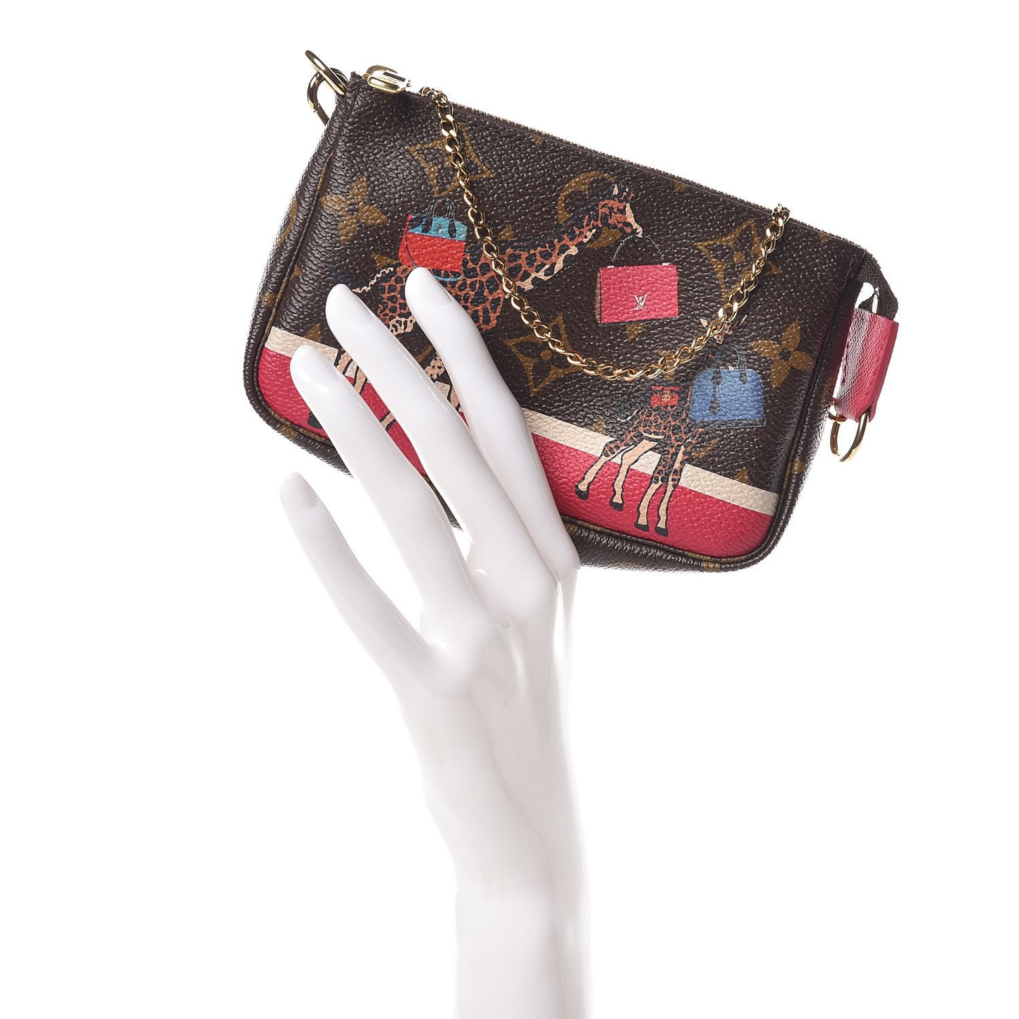 Monogram 2017 Christmas Animation Mini Pochette Accessories