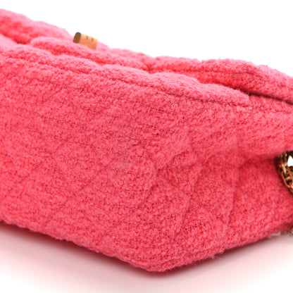 Chanel Tweed Quilted 2.55 Reissue Mini Flap Pink 10 of 10