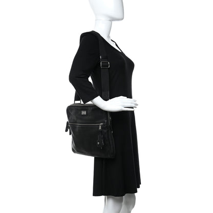 Dolce & Gabbana Grained Calfskin Satchel Black 2 of 9