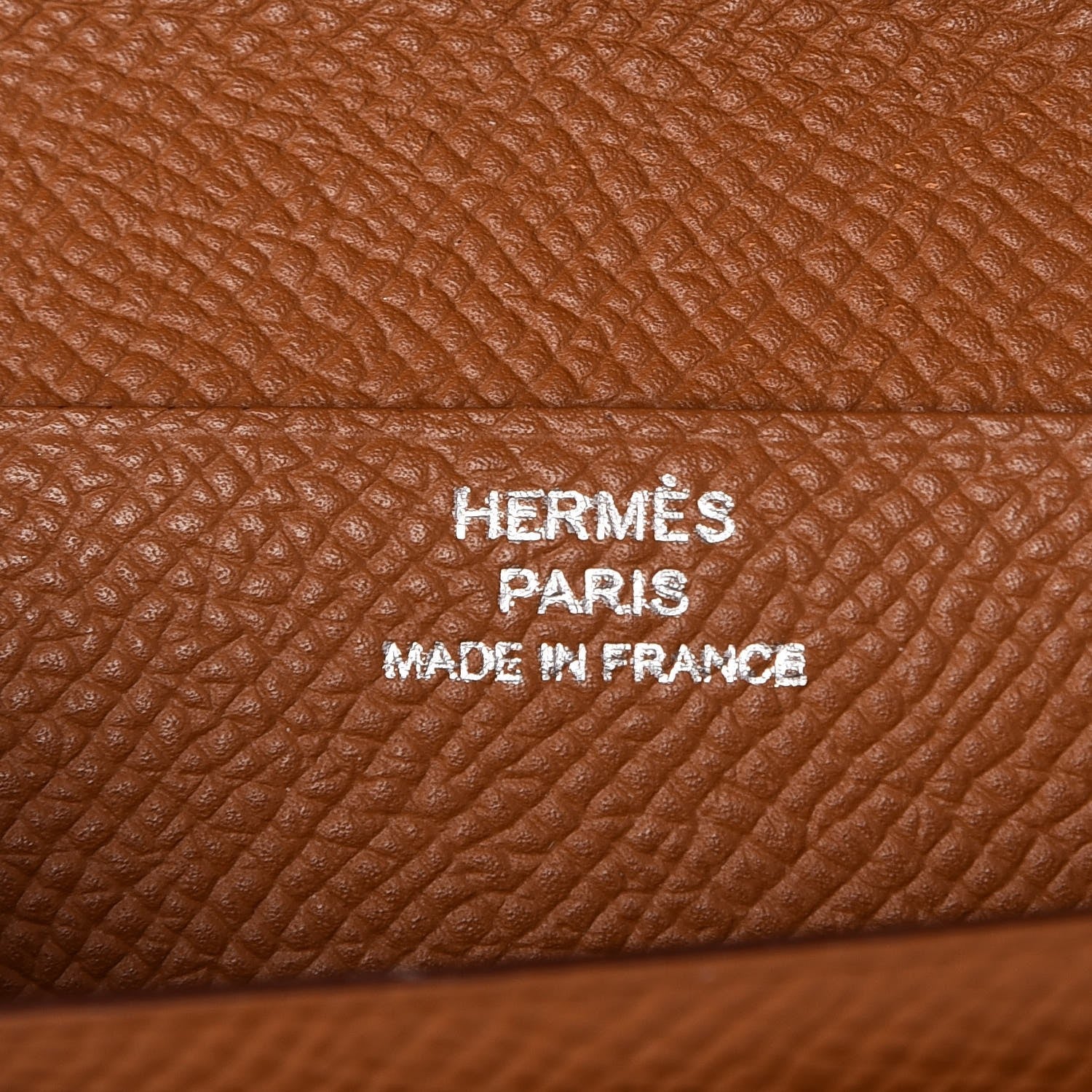 Hermes Epsom Bearn Gusset Wallet Gold 6 of 10