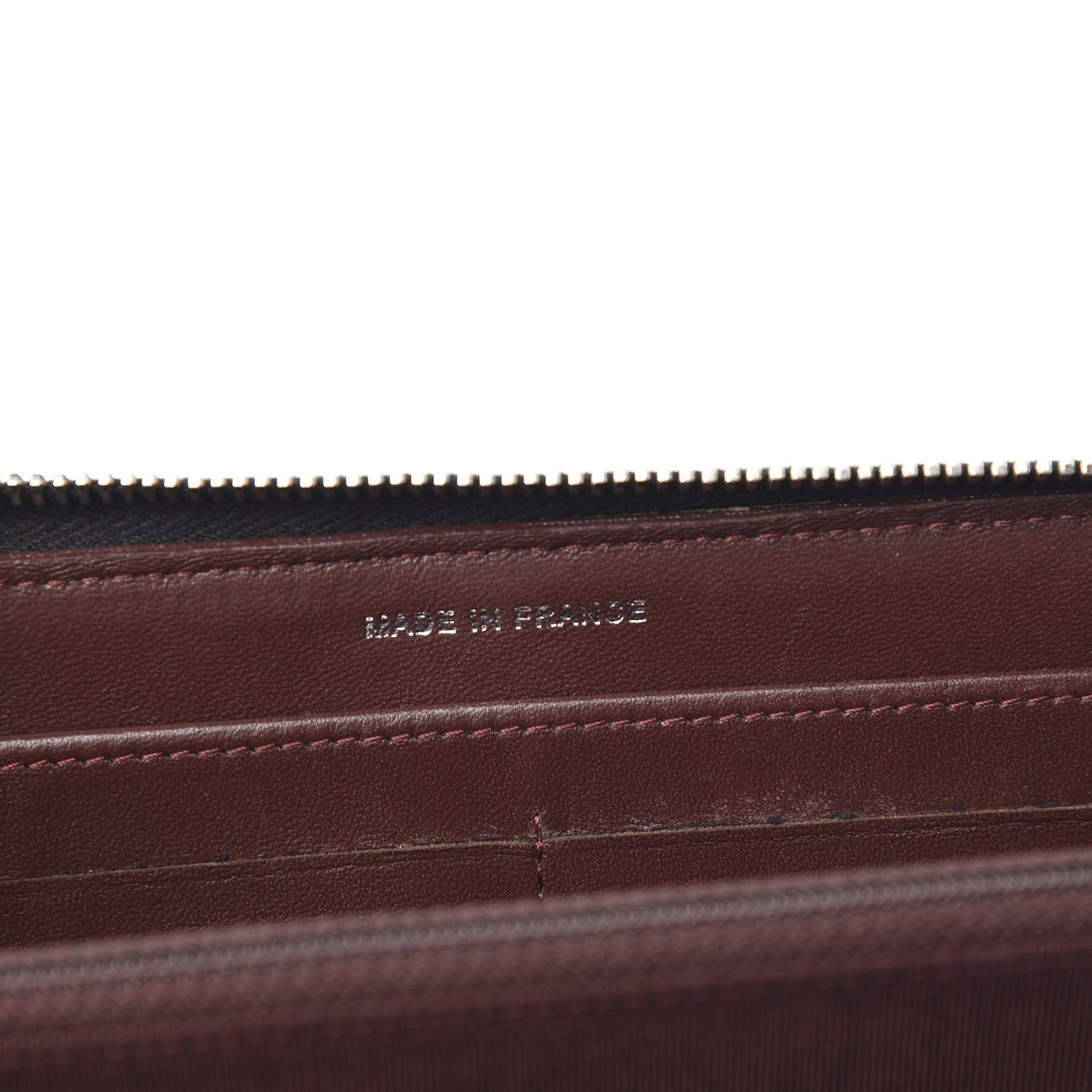Lambskin Quilted Large Gusset Zip Around Wallet Black