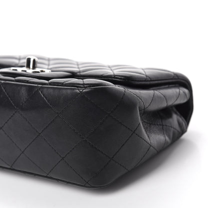 Chanel Lambskin Quilted Mini Square Flap Black 7 of 12