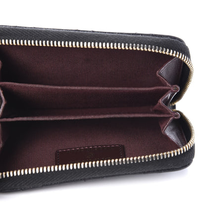Chanel Caviar Quilted Zip Coin Purse Black 5 of 9