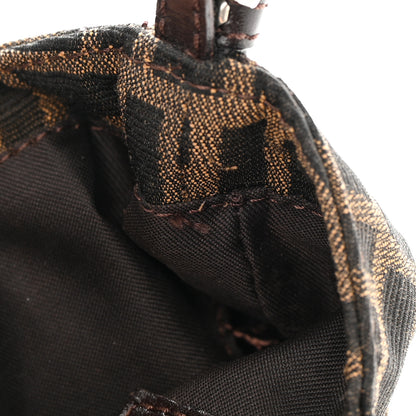 Fendi Zucca Mini Half Moon Baguette Tobacco 13 of 13