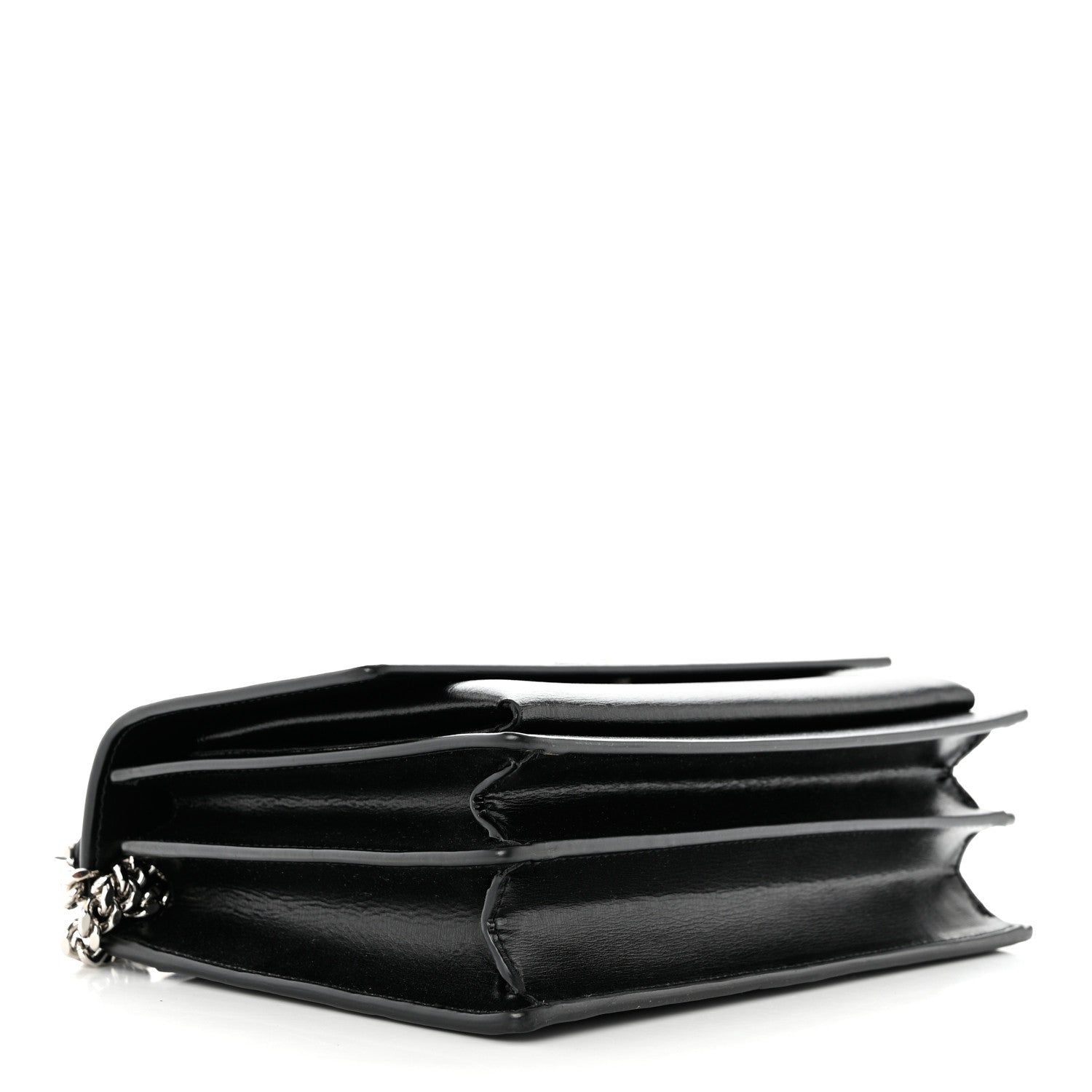 Saint Laurent Calfskin Medium Monogram Sunset Black 4 of 10