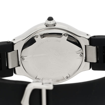 Cartier Stainless Steel Rubber 37mm Must de 21 Autoscaph Automatic Watch Black 5 of 5