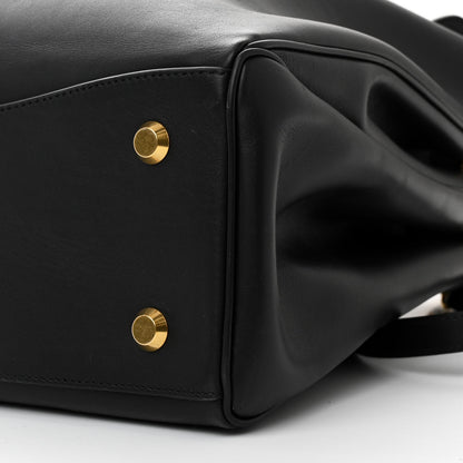 Balenciaga Smooth Calfskin Large Rodeo Top Handle Handbag Black 10 of 10