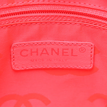 Chanel Calfskin Quilted Medium Cambon Tote White Black 6 of 17