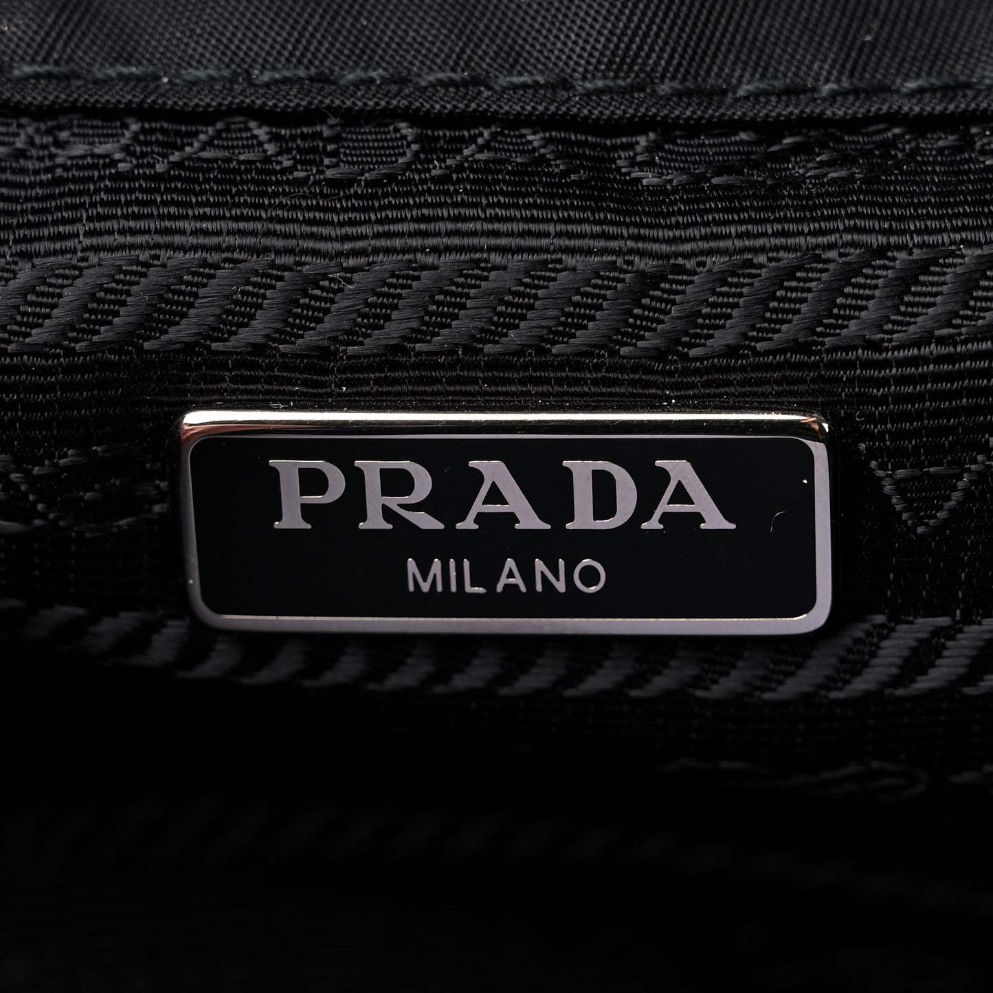 Nylon Vela Mini Crossbody Backpack Black