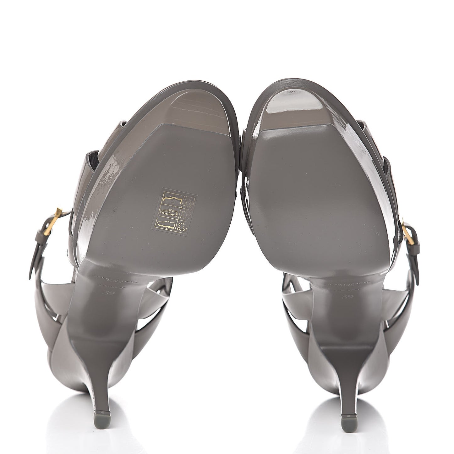 Patent Tribute 75 Platform Sandals 39 Fog