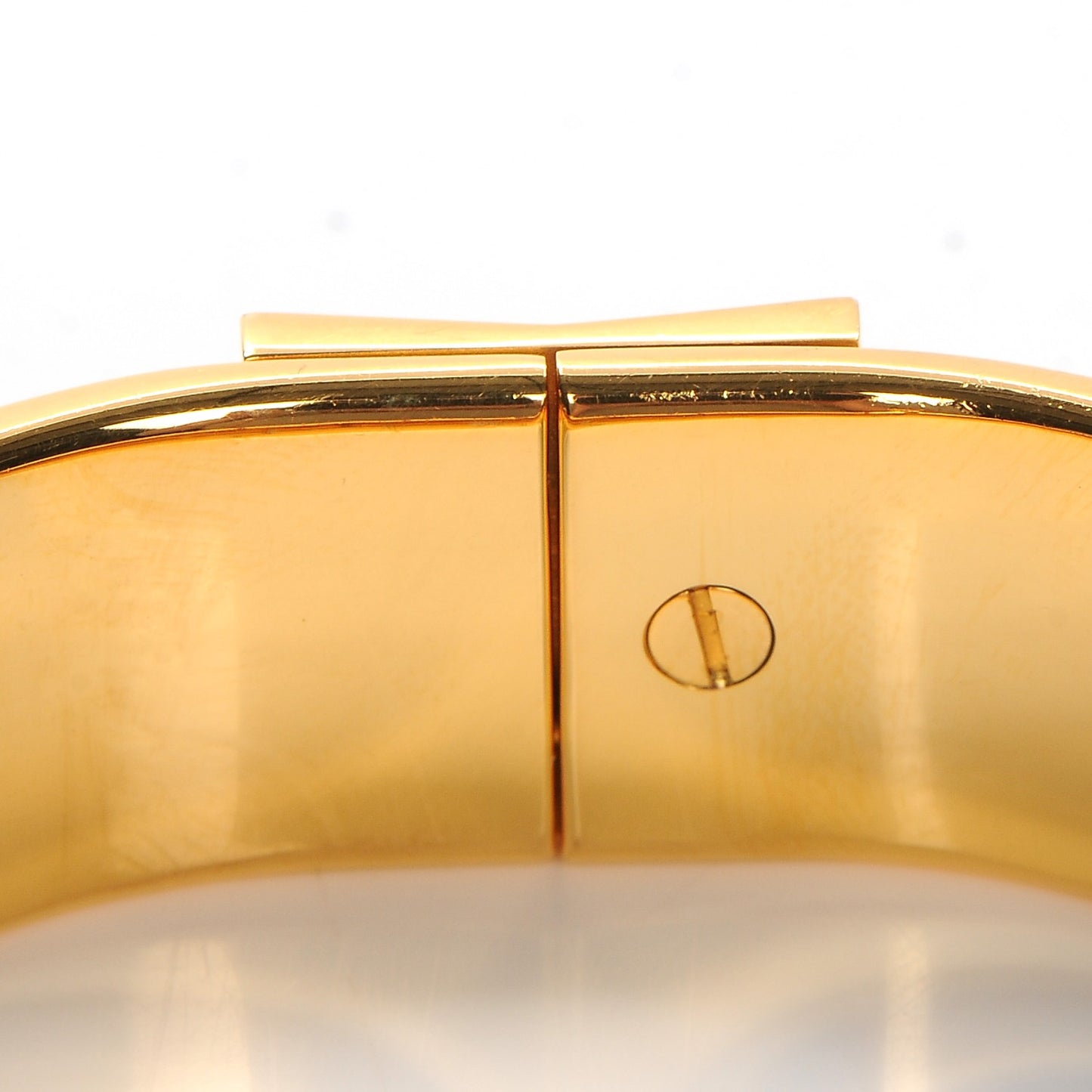 Enamel Printed Clic Clac Torana Elephants Wide Bracelet GM