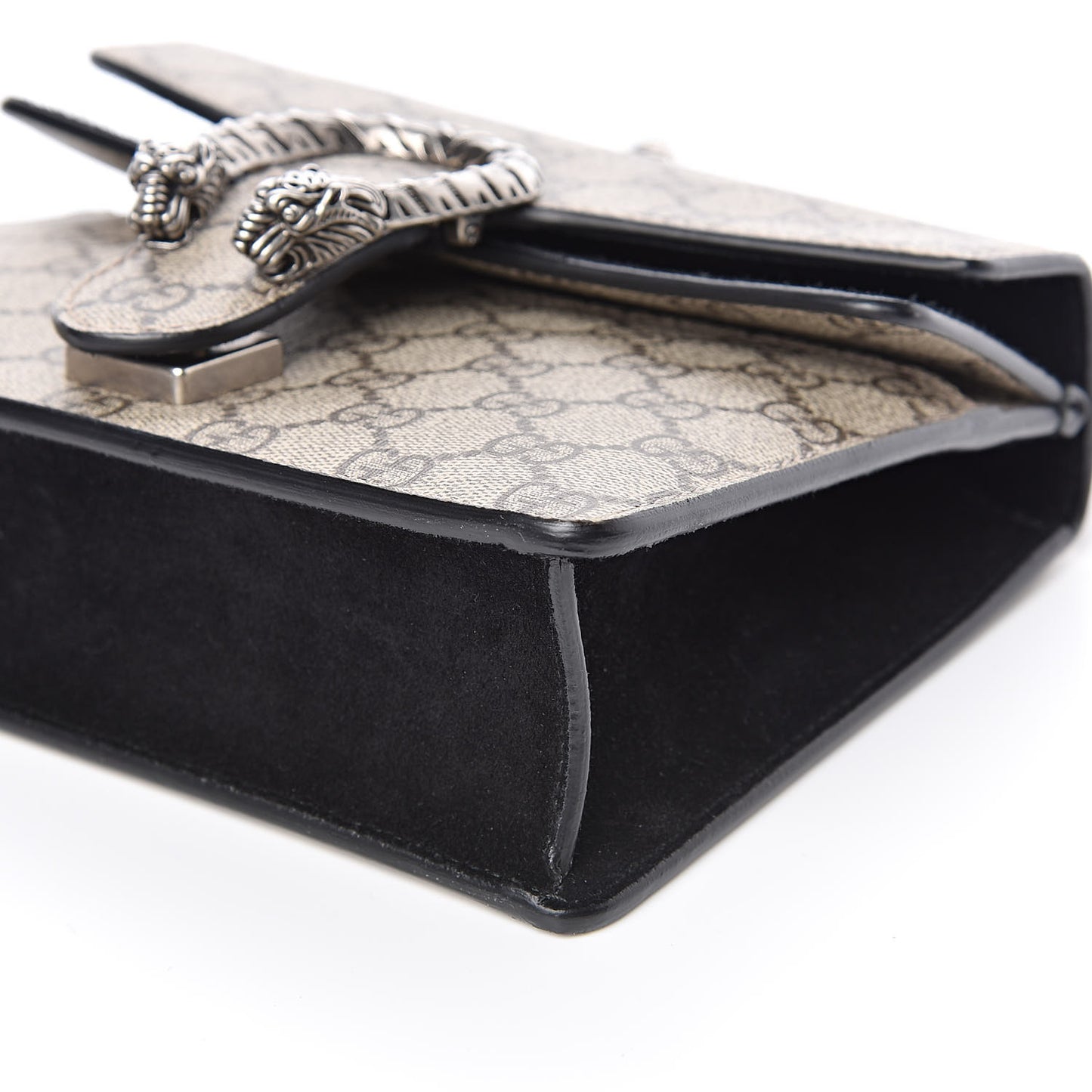 GG Supreme Monogram Mini Dionysus Shoulder Bag Black
