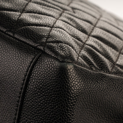 Chanel Caviar Quilted Grand Shopping Tote GST Black 9 of 10