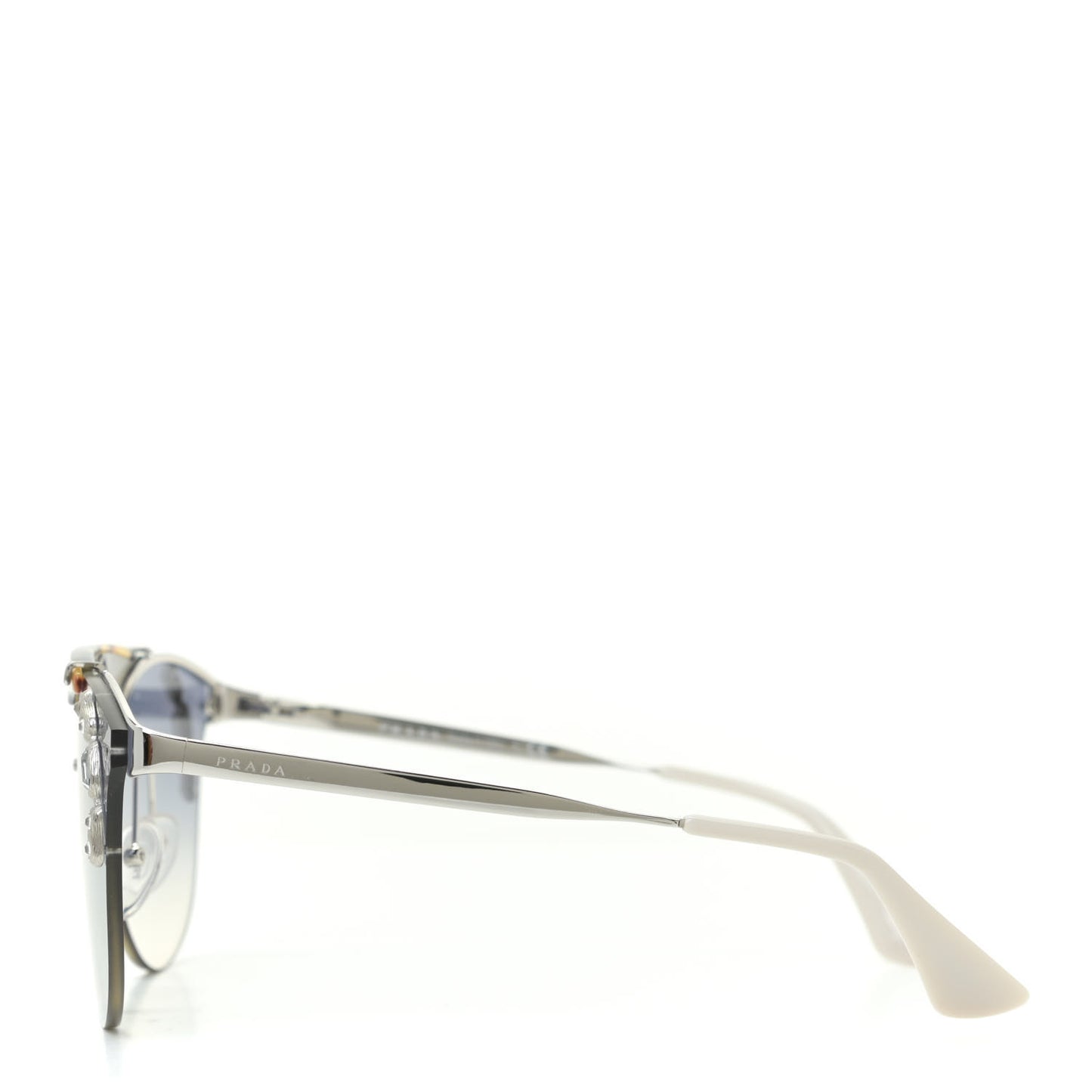 Acetate Crystal Sunglasses SPR 53U Tortoise