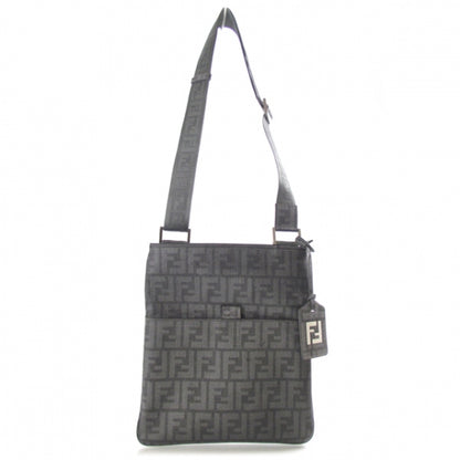 Fendi Zucca Spalmati Messenger Bag Grey 4 of 13