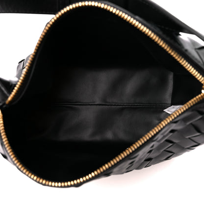 Bottega Veneta Calfskin Nappa Intrecciato Mini Wallace Black 5 of 12