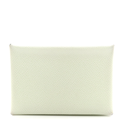 Hermes Epsom Calvi Card Case Vert Fizz 1 of 8