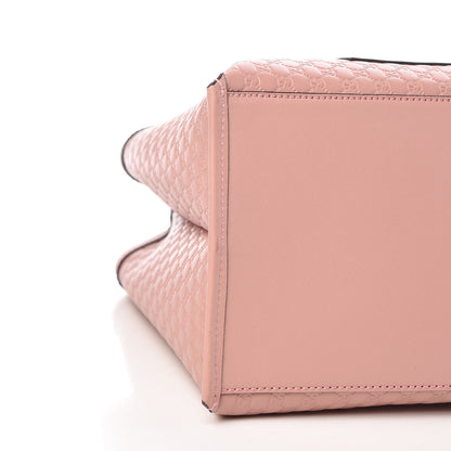 Gucci Soft Microguccissima Medium Tote Soft Pink 9 of 10