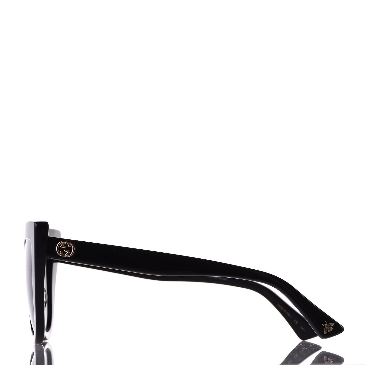 Gucci Cat Eye Sunglasses GG0164S Black 2 of 9