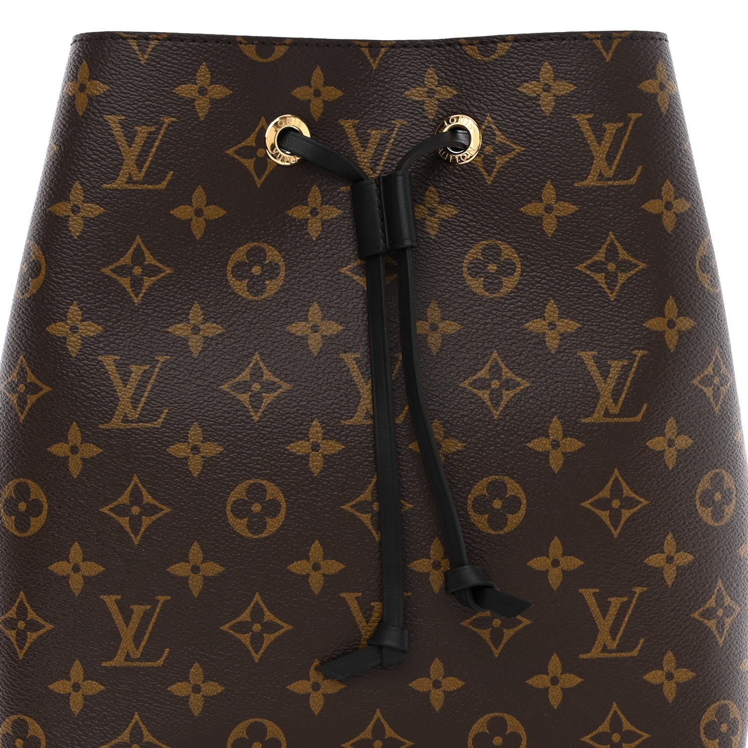 Louis Vuitton Monogram Neonoe MM Black 7 of 10