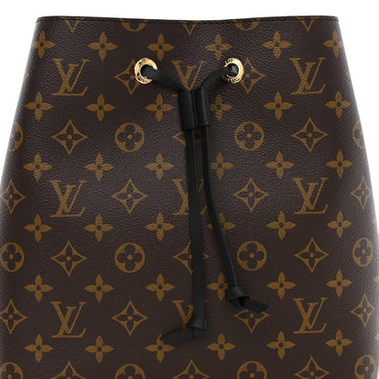 Louis Vuitton Monogram Neonoe MM Black 7 of 10