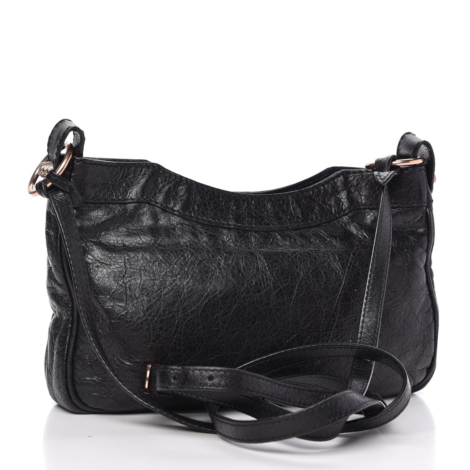 Balenciaga Agneau Giant 12 Rose Gold Hardware Hip Black 3 of 9