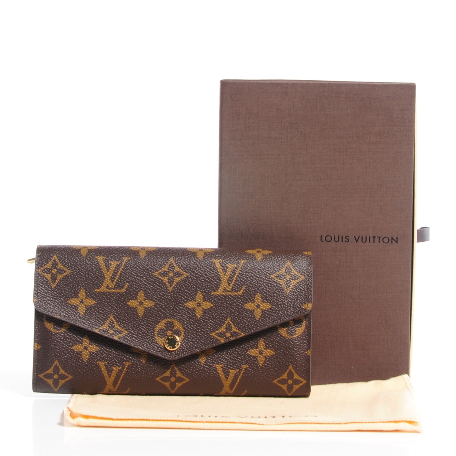 Louis Vuitton Monogram Sarah Wallet NM 8 of 8