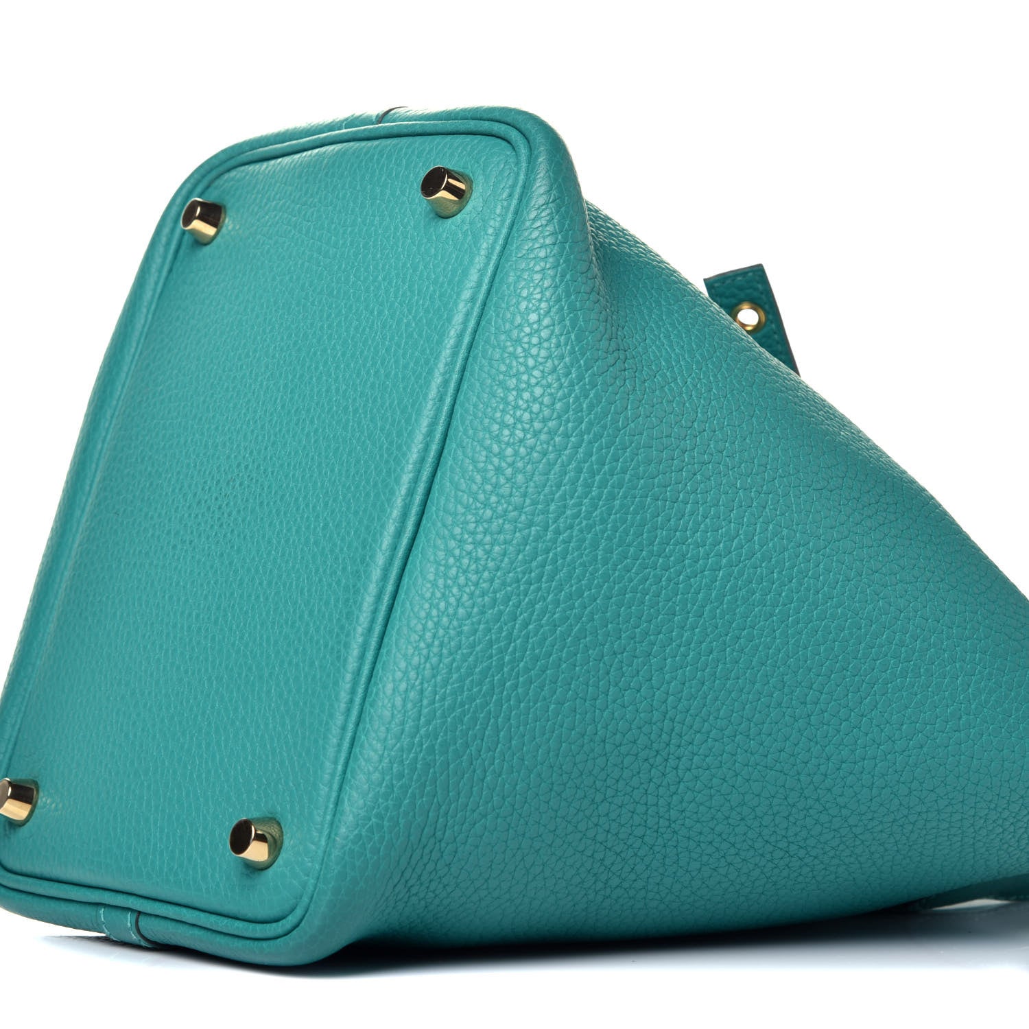 Hermes Taurillon Clemence Picotin Lock 18 PM Bleu Paon 8 of 8