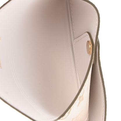 Louis Vuitton Monogram Giant Spring In The City Kirigami Pochette Set Sunrise Pastel Sunset Kaki 7 of 9