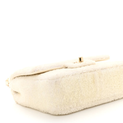 Chanel Sequin Mini Rectangular Flap White 9 of 10