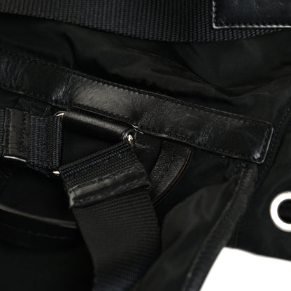 Prada Tessuto Nylon Vitello Backpack Black 13 of 16