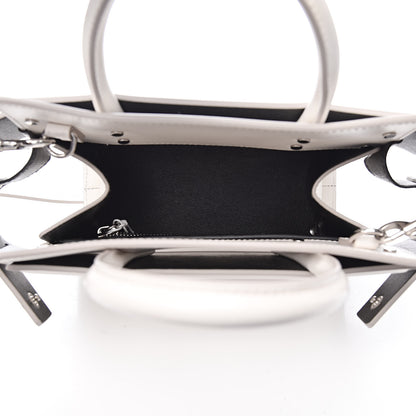 Givenchy Grained Calfskin Mini Horizon Satchel Off White 5 of 13