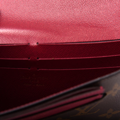 Louis Vuitton Monogram Jeanne Wallet Fuchsia 7 of 8