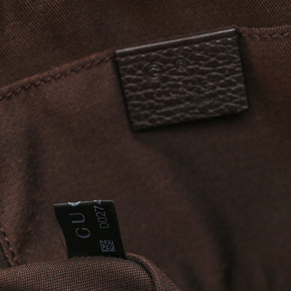 Gucci Monogram Belt Bag Dark Brown 8 of 12
