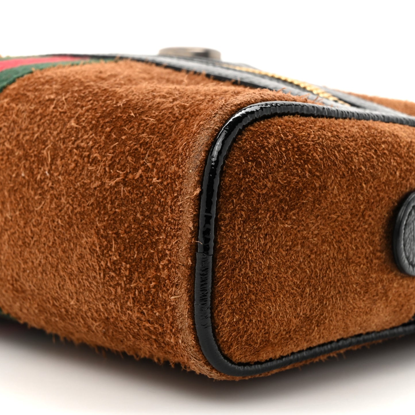 Suede Small Ophidia Belt Bag 85 34 Brown