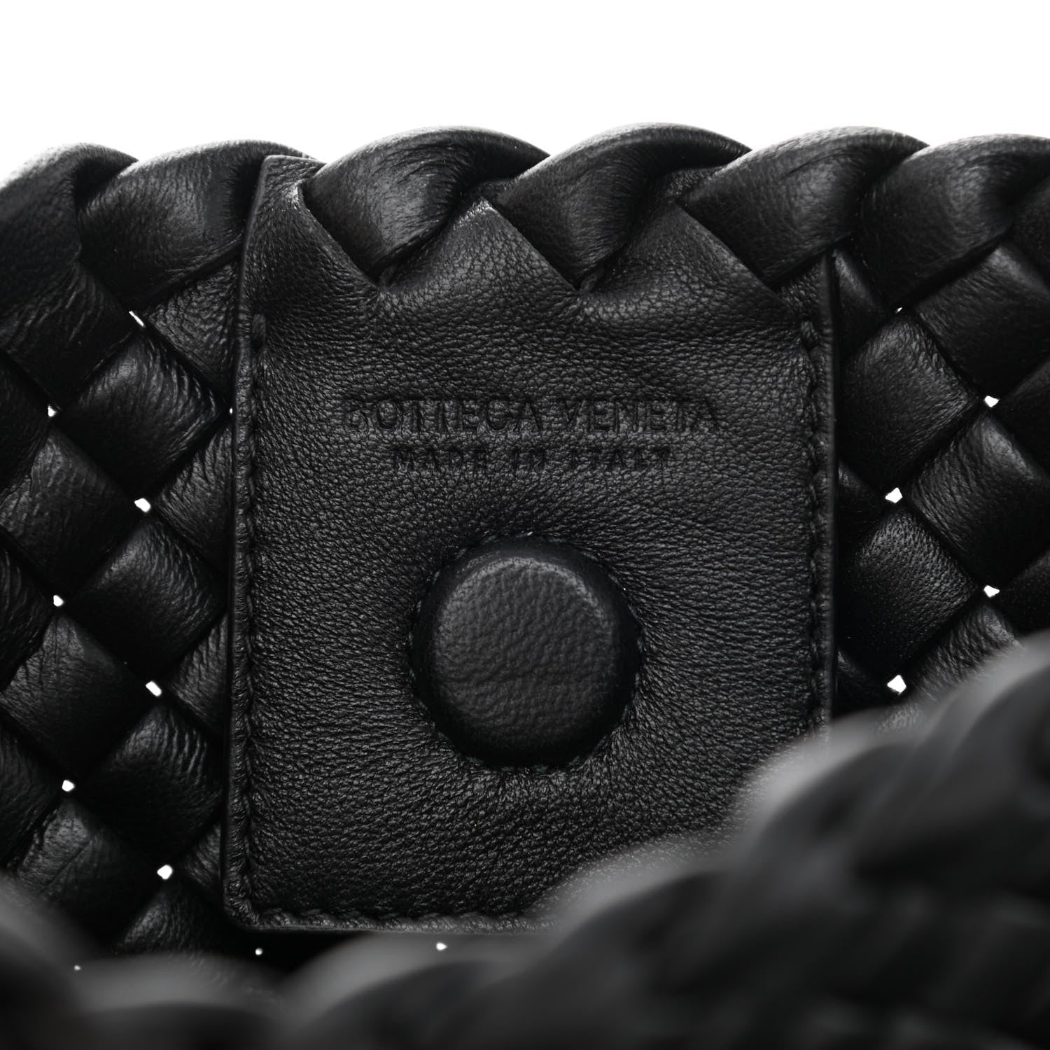 Bottega Veneta Nappa Intrecciato Small Clicker Shoulder Bag Black 6 of 8