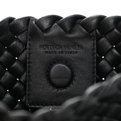 Bottega Veneta Nappa Intrecciato Small Clicker Shoulder Bag Black 6 of 8