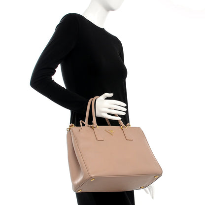 Prada Saffiano Large Galleria Double Zip Tote Cammeo 3 of 17