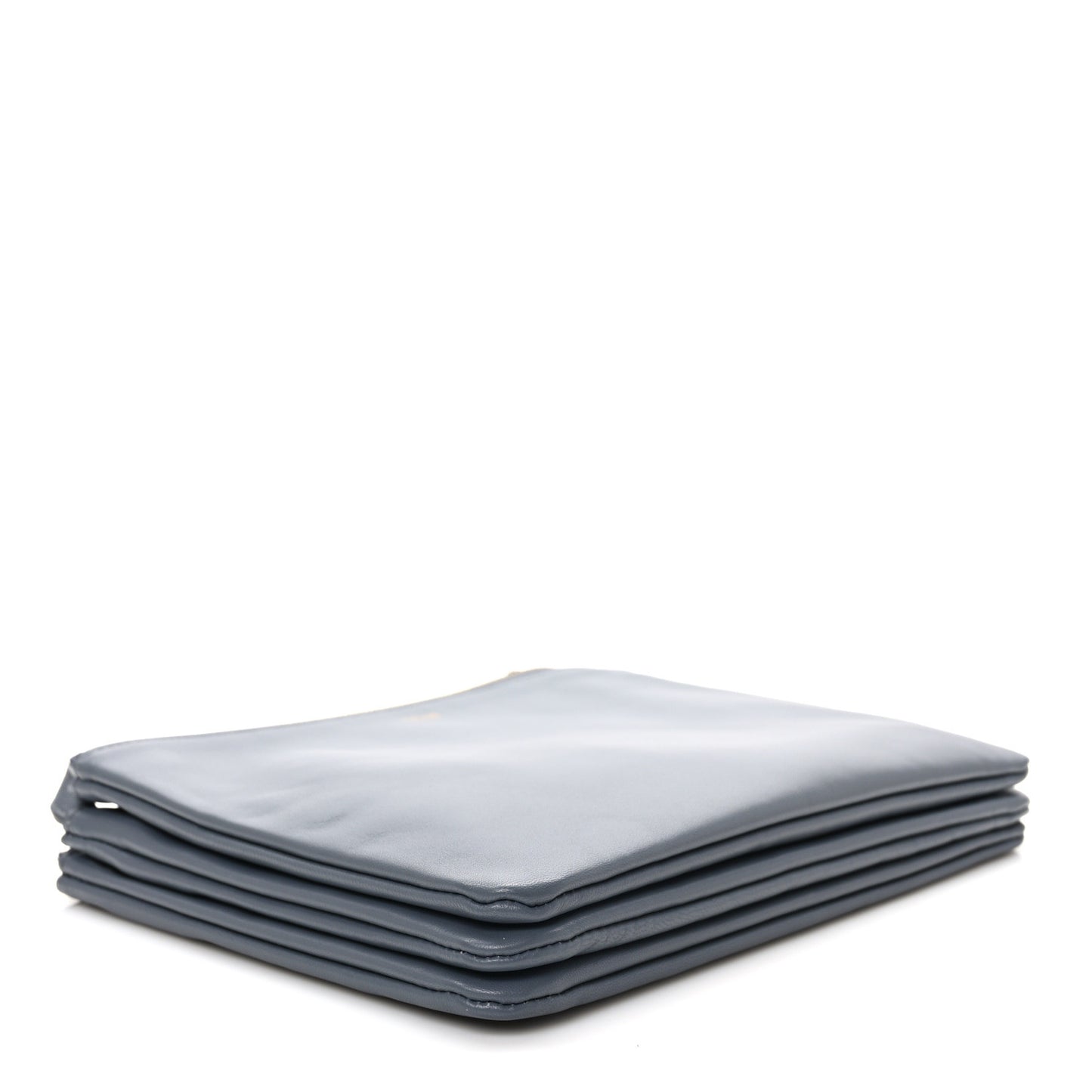 Lambskin Large Trio Crossbody Bag Medium Grey