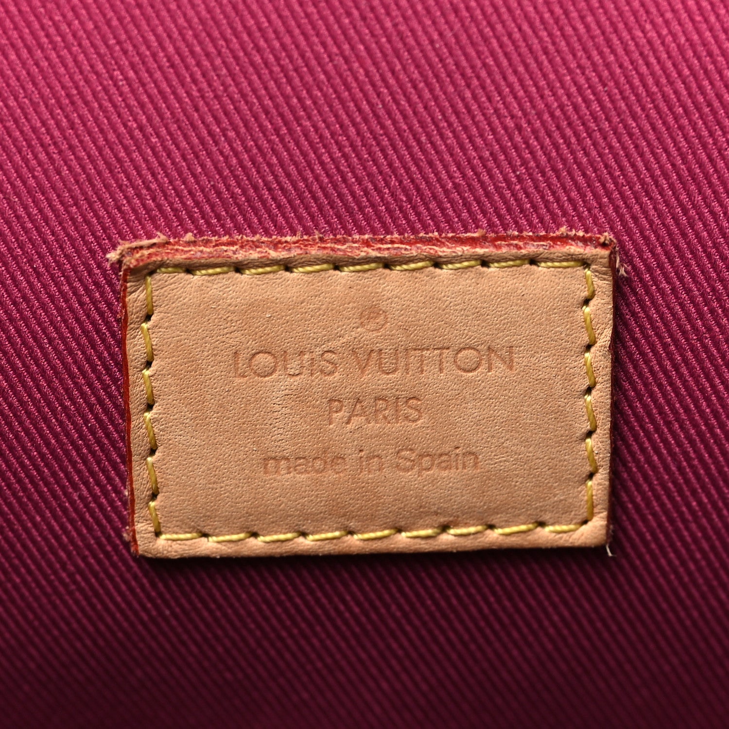 Louis Vuitton Monogram Cluny BB Bordeaux Fuchsia 6 of 9